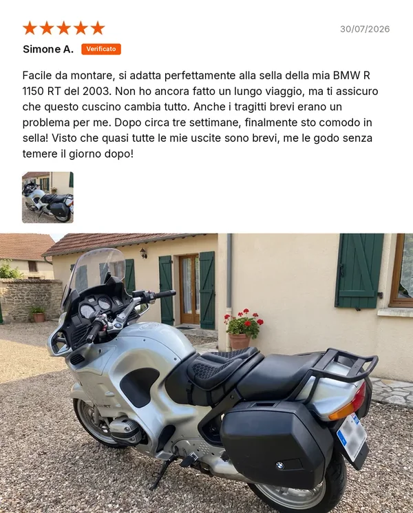 Recensione cliente verificata