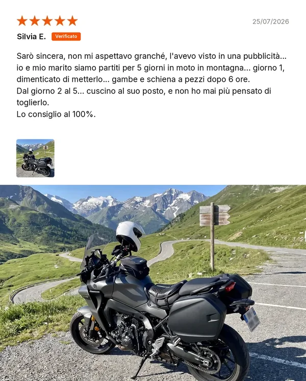 Recensione cliente verificata